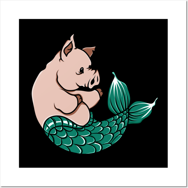 Sea Pig Wall Art by HamsterOver